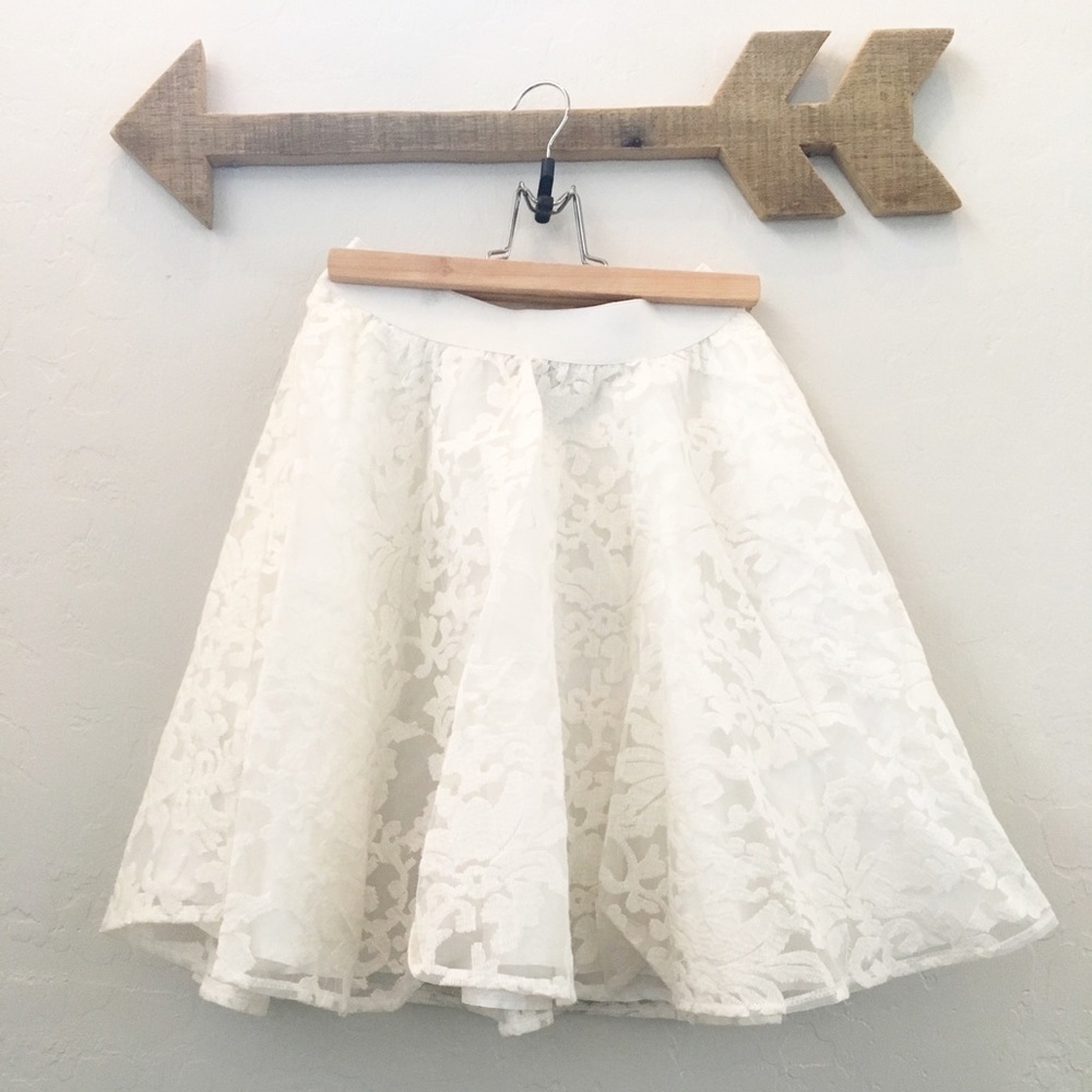 Lace Forever 21 Skirt